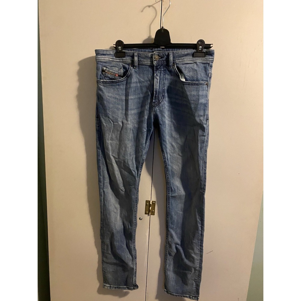 Diesel Thommer-R Slim Tapered Jeans Mens Size 30x32 Medium Blue Wash RM066